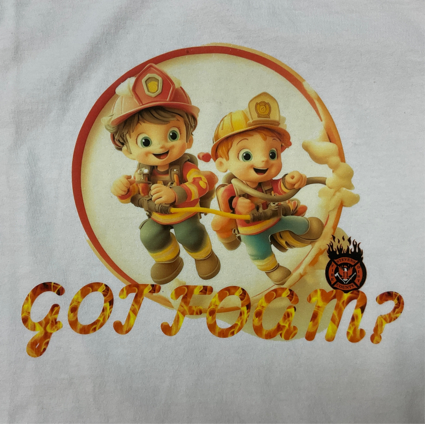 Youth Firefighter T-Shirt, GOT FOAM?