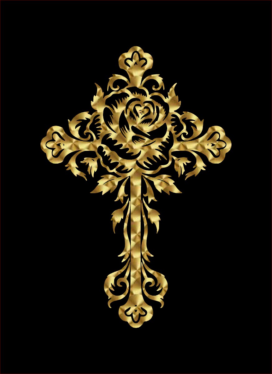 Cross Vinyl Decal, 6" tall, Multiple Colors Available, Christian, Christ, Resurrection