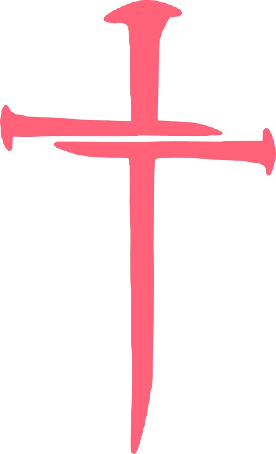 Cross Vinyl Decal, 6" tall, Multiple Colors Available, Christian, Christ, Resurrection