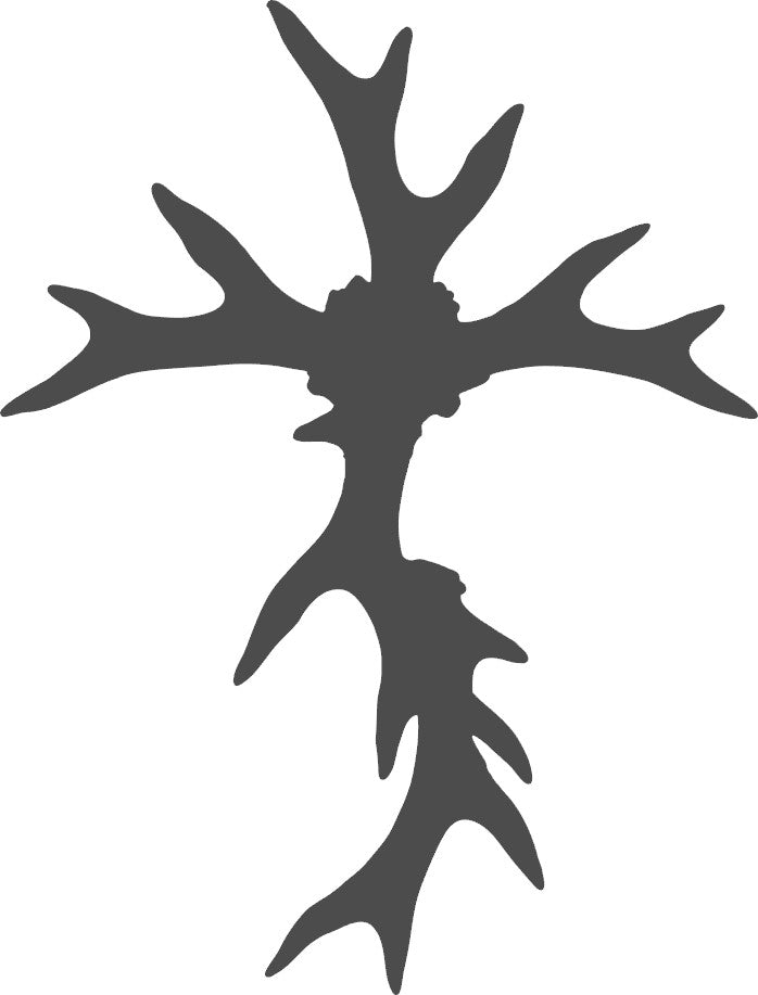 Cross Vinyl Decal, 6" tall, Multiple Colors Available, Christian, Christ, Resurrection