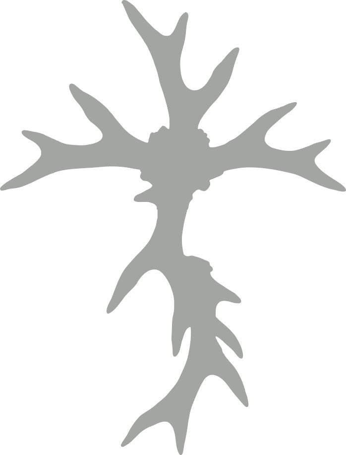 Cross Vinyl Decal, 6" tall, Multiple Colors Available, Christian, Christ, Resurrection