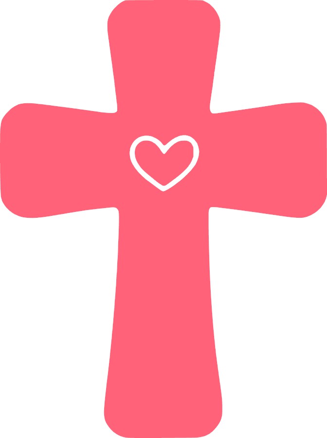 Cross Vinyl Decal, 6" tall, Multiple Colors Available, Christian, Christ, Resurrection