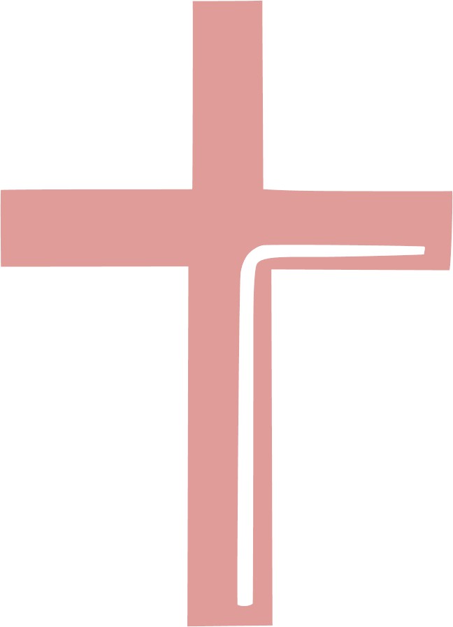Cross Vinyl Decal, 6" tall, Multiple Colors Available, Christian, Christ, Resurrection