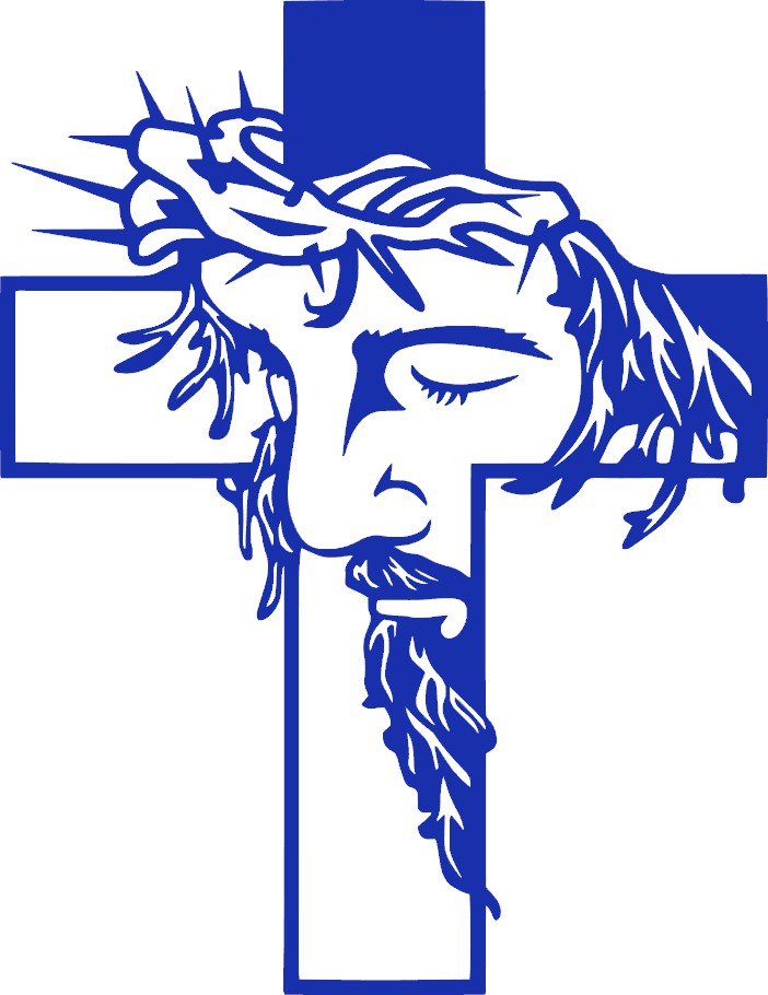 Cross Vinyl Decal, 6" tall, Multiple Colors Available, Christian, Christ, Resurrection