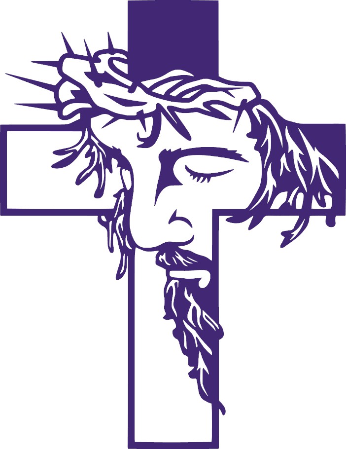 Cross Vinyl Decal, 6" tall, Multiple Colors Available, Christian, Christ, Resurrection