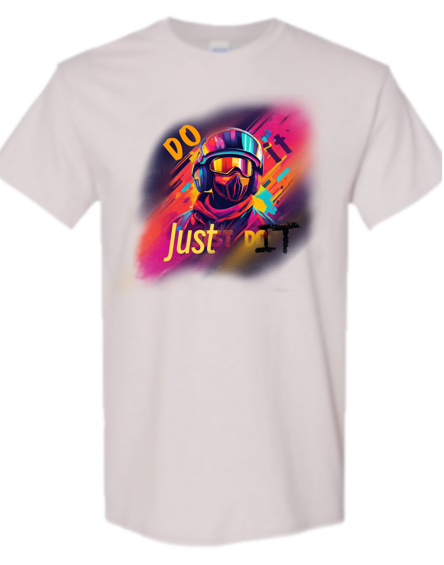 T-Shirt - Just Do It - Colorful Adult T-Shirt Multiple Options, 100% Cotton