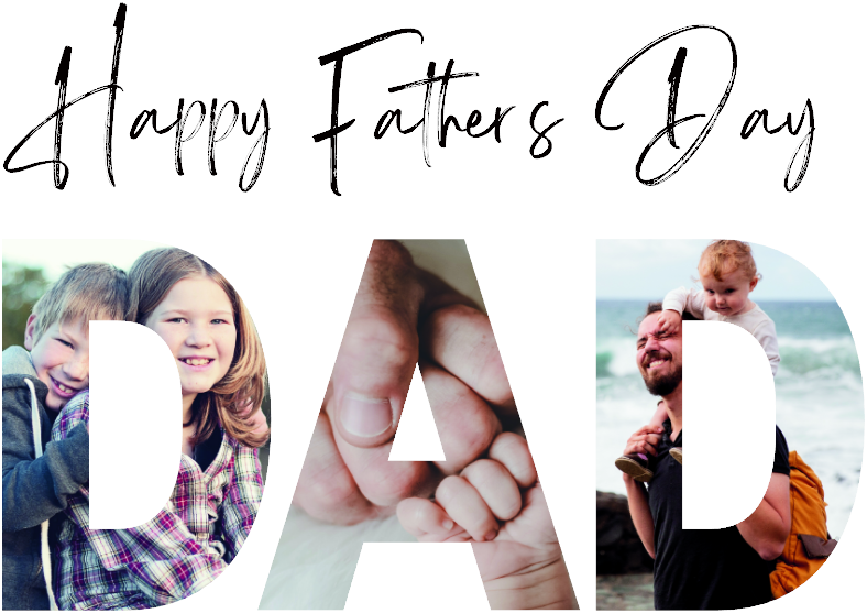 Father's Day T-Shirt Photo Print - You Supply The Photo - We put it on a T-Shirt