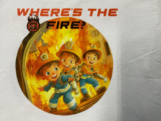 Where’s the Fire SCFD 11 - White Youth T-Shirt