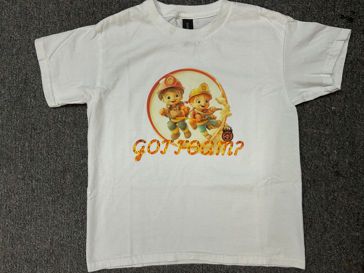 Youth Firefighter T-Shirt, GOT FOAM?