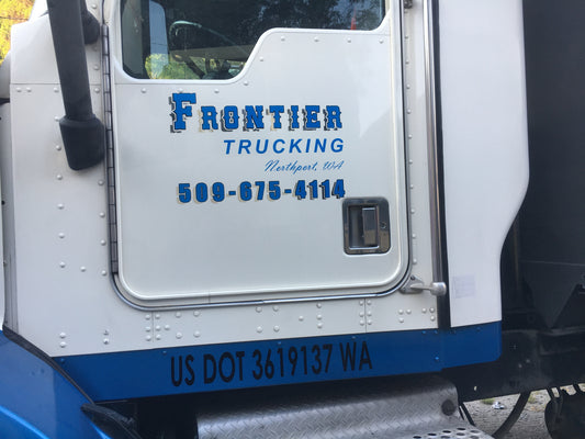 Personalized graphics for business advertising.