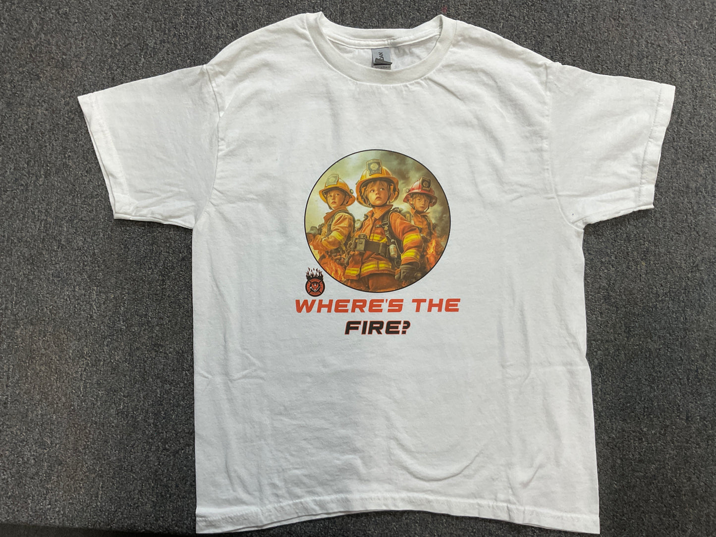 Where’s the Fire SCFD 11 - White Youth T-Shirt