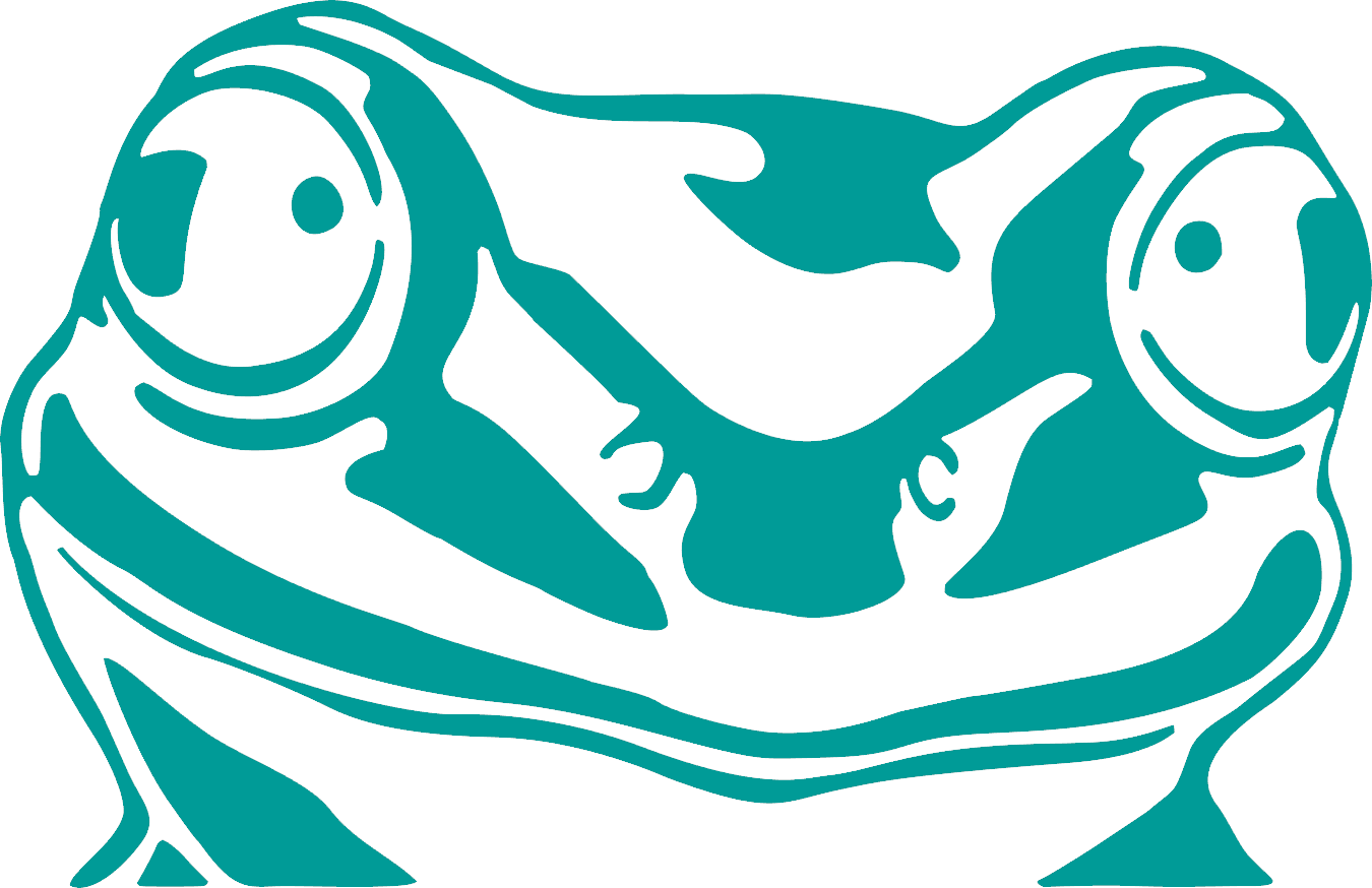 Frog Head Popping Over the Windowsill, Vinyl Decal, Cute Frog, Permanent Adhesive
