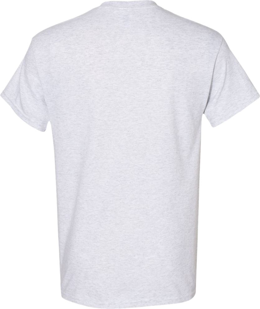 Blank Short Sleeve T-Shirt 5.3oz Heavy Cotton, Ready for Design