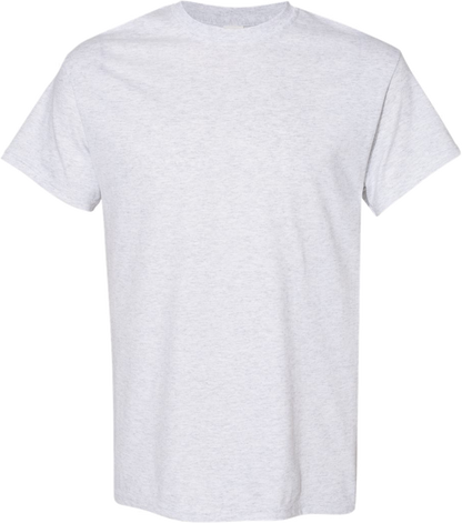 Blank Short Sleeve T-Shirt 5.3oz Heavy Cotton, Ready for Design