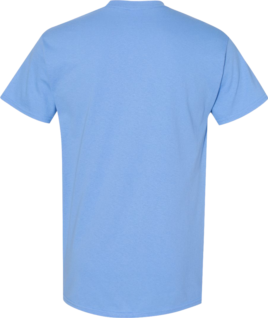 Blank Short Sleeve T-Shirt 5.3oz Heavy Cotton, Ready for Design