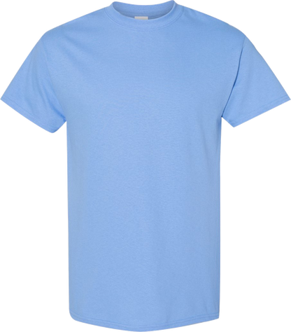 Blank Short Sleeve T-Shirt 5.3oz Heavy Cotton, Ready for Design