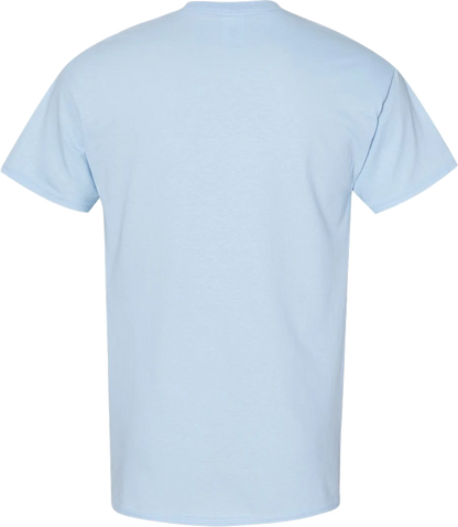 Blank Short Sleeve T-Shirt 5.3oz Heavy Cotton, Ready for Design