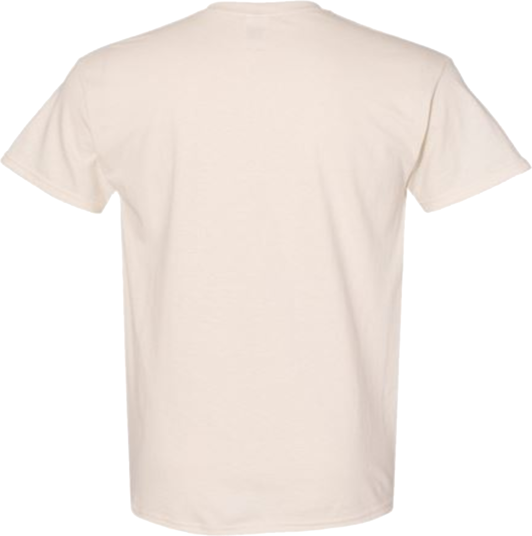 Blank Short Sleeve T-Shirt 5.3oz Heavy Cotton, Ready for Design