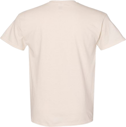 Blank Short Sleeve T-Shirt 5.3oz Heavy Cotton, Ready for Design