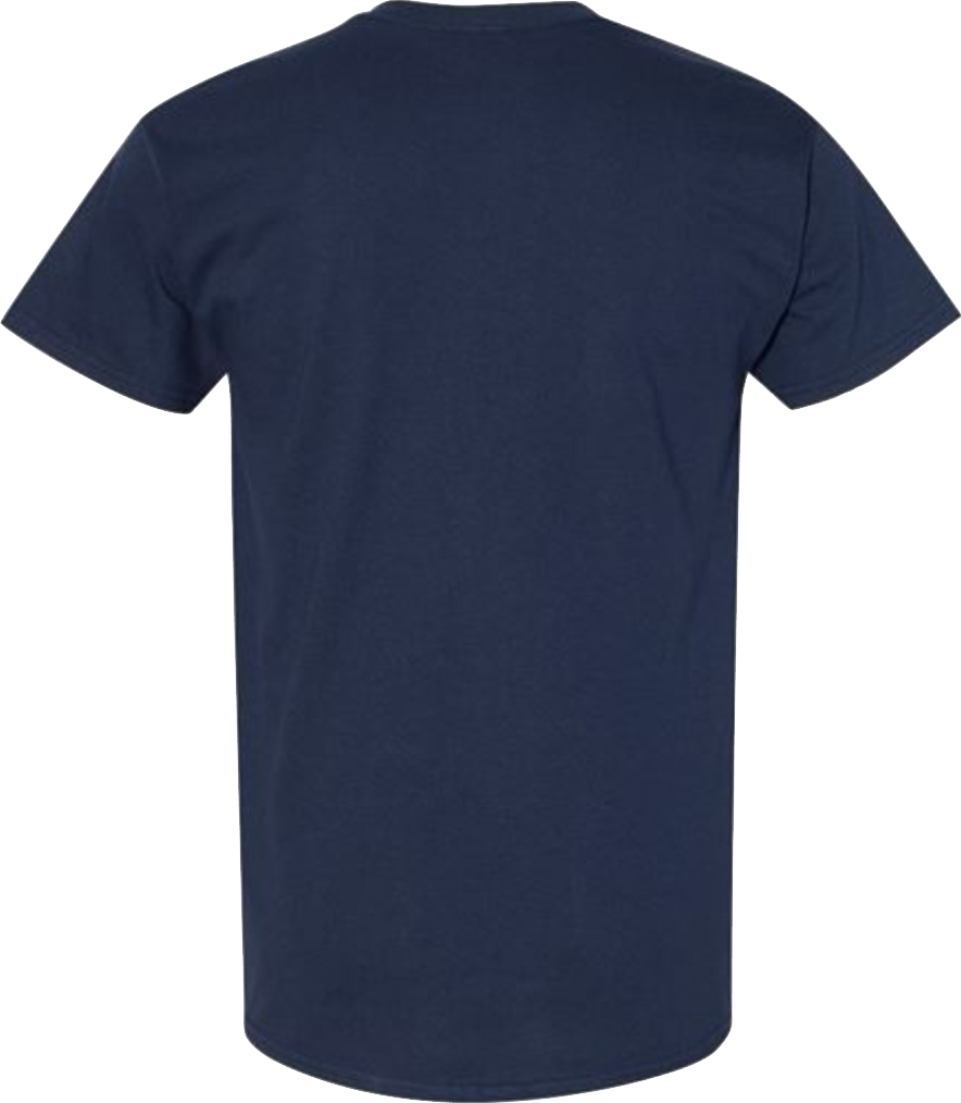 Blank Short Sleeve T-Shirt 5.3oz Heavy Cotton, Ready for Design