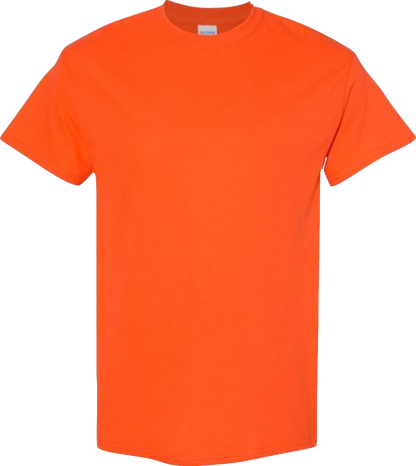 Blank Short Sleeve T-Shirt 5.3oz Heavy Cotton, Ready for Design
