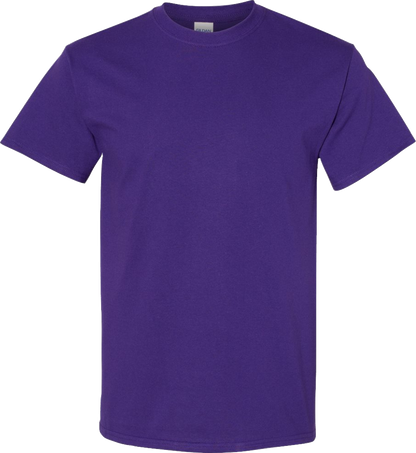 Blank Short Sleeve T-Shirt 5.3oz Heavy Cotton, Ready for Design