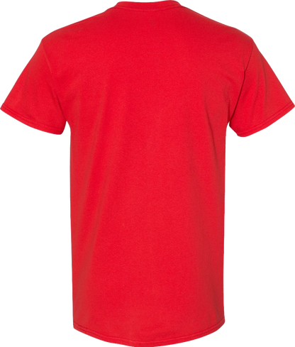 Blank Short Sleeve T-Shirt 5.3oz Heavy Cotton, Ready for Design