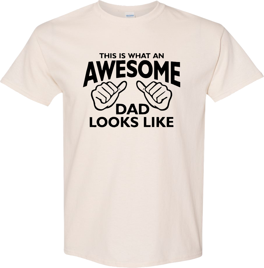 This Is What An Awesome Dad Looks Like T-Shirt
