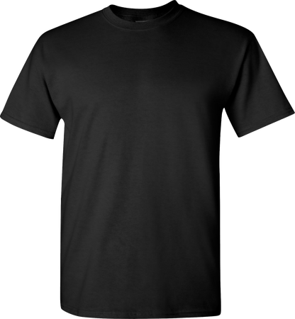 Blank Short Sleeve T-Shirt 5.3oz Heavy Cotton, Ready for Design
