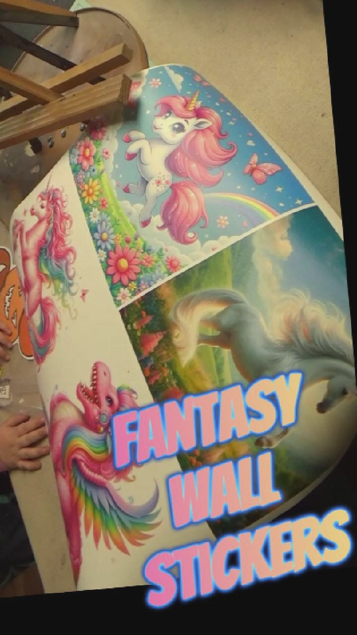 Video of Wall Stickers Printing